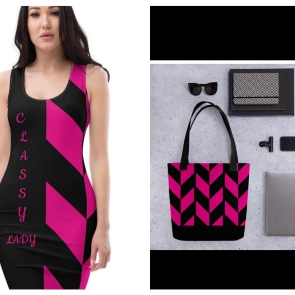Designer tote bag